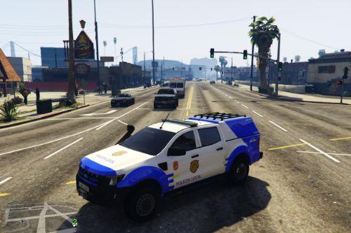 Policía local Canaria Ford Ranger [ELS]